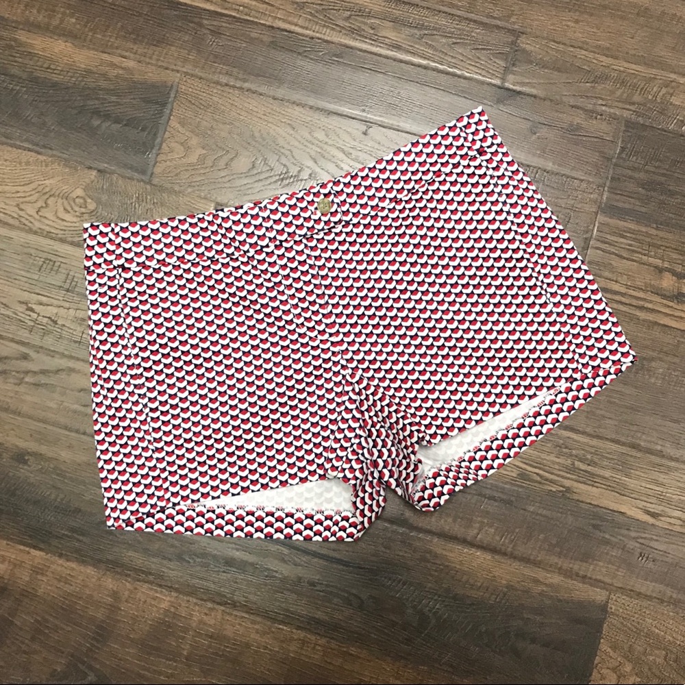 J. Crew Factory Geometric Stretch Chino Short